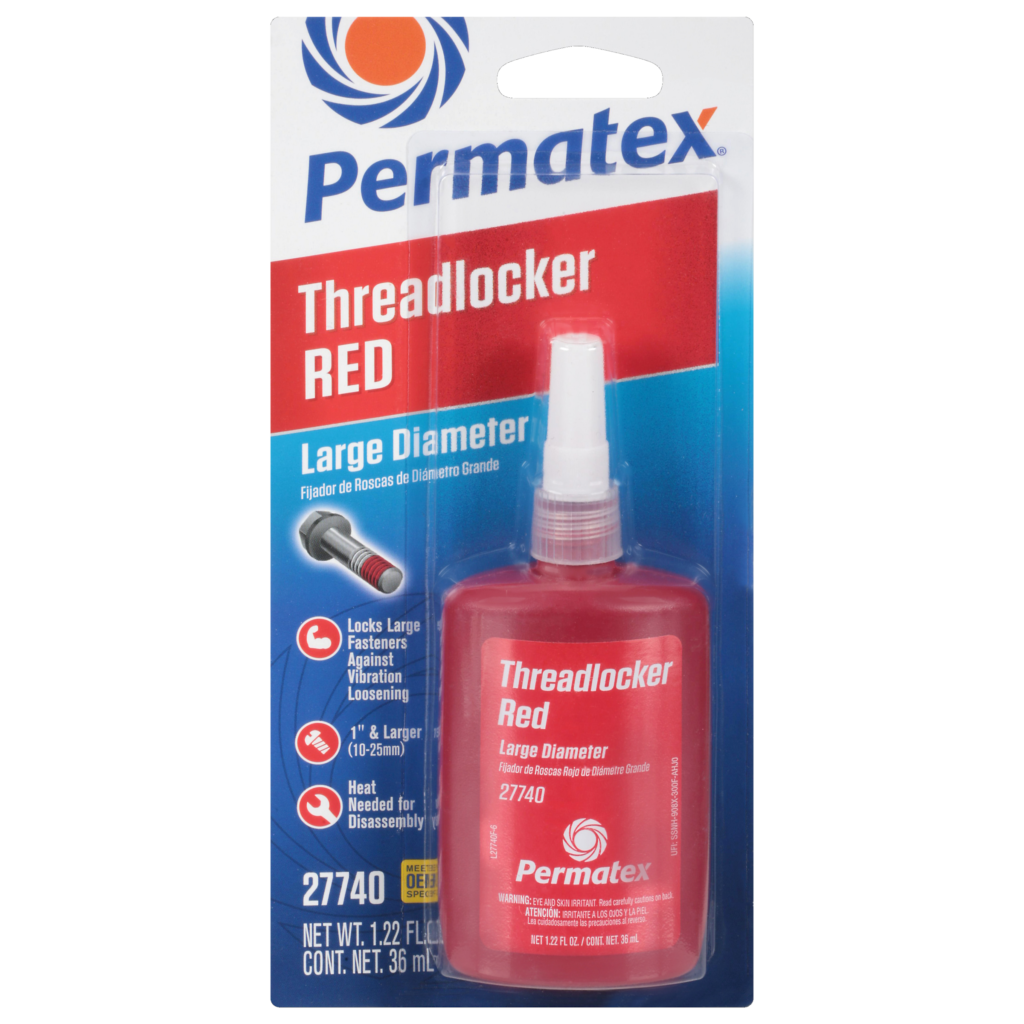 Permatex® Large Diameter Threadlocker Red, 36 ML – Permatex