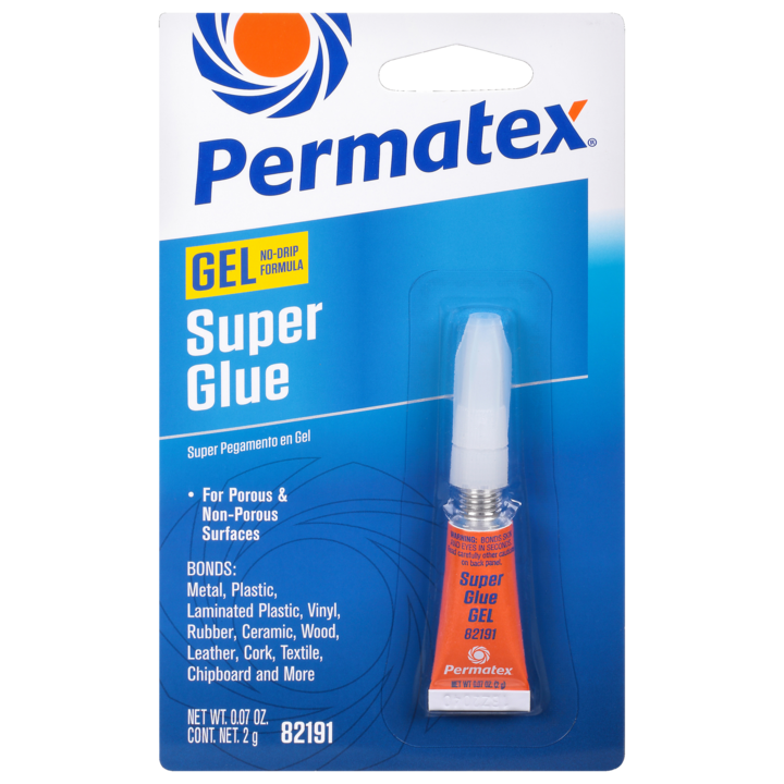 Permatex® Super Glue Gel, 2g – Permatex